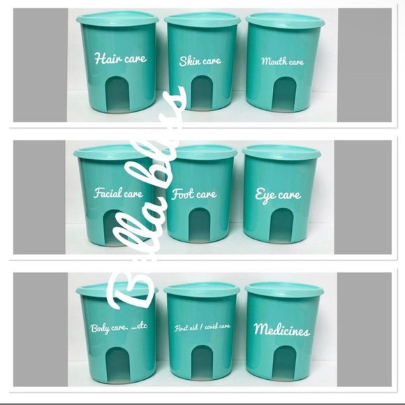 Tupperware one touch canister 2.1 liters - Picture 2 of 3